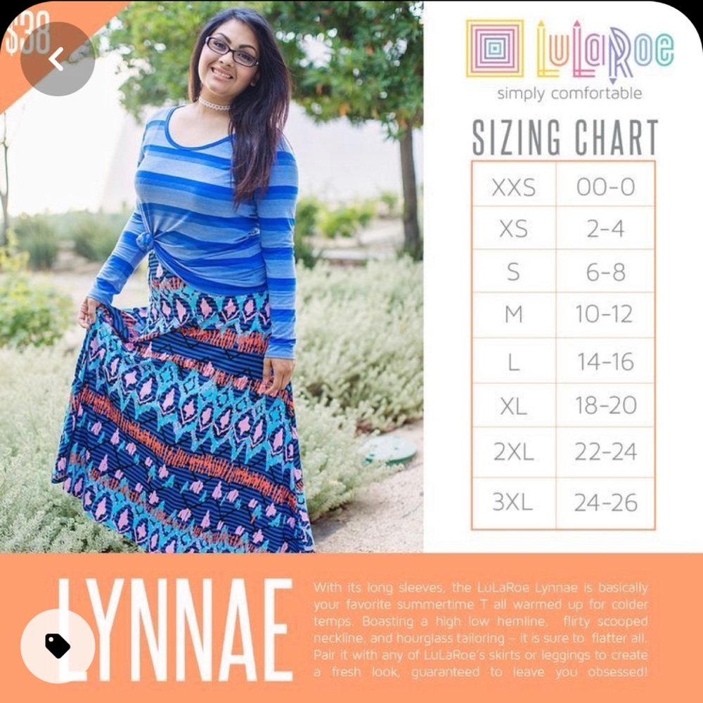 LuLaRoe | Lynnae | Royal blue - Picture 12 of 15